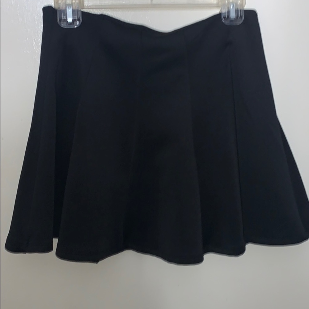 Black Skater Skirt